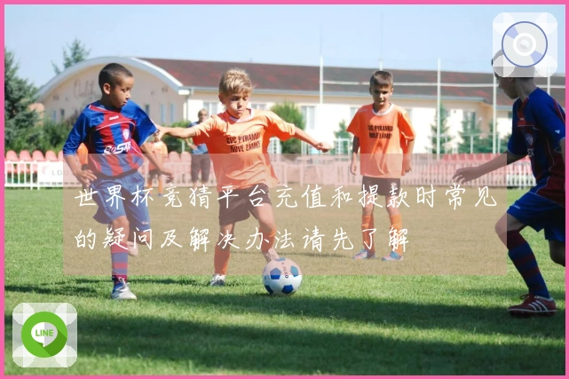 世界杯竞猜平台充值和提款时常见的疑问及解决办法请先了解